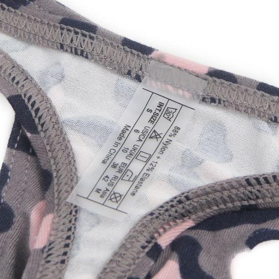 Стрінги чоловічі Star Night з темно-леопардовим принтом, чорно-рожеві, L sexstyle | Зображення 7