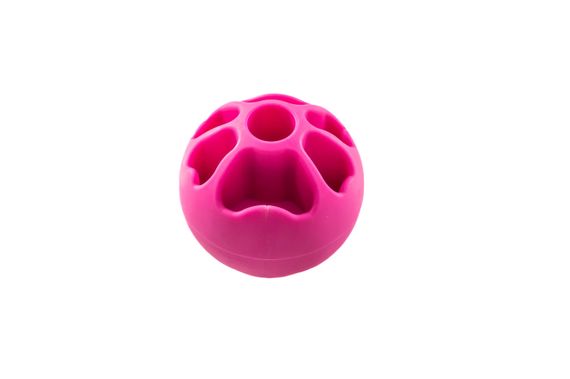 Іграшка для собак FIBOO Snack fibooll, 6.5 см, рожева