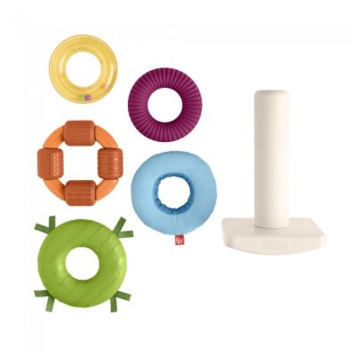 Розвиваюча іграшка Fisher-Price Пірамідка Розвиток сенсорики (HXK47) | Зображення 2