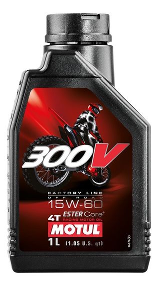 Моторна олива Motul 300V 4T Factory Line Off Road 15W-60 1л.