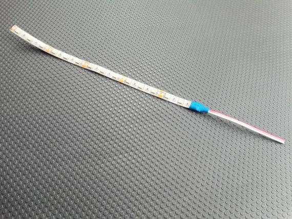 Стрічка світлодіодна 12V 25 см (50 х 50) синя