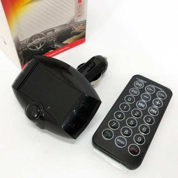 Fm-модулятор на прикурювач в машині X16 FM, Перехідник в машину для музики, Кращий fm трансмітер YW-48 | Зображення 3