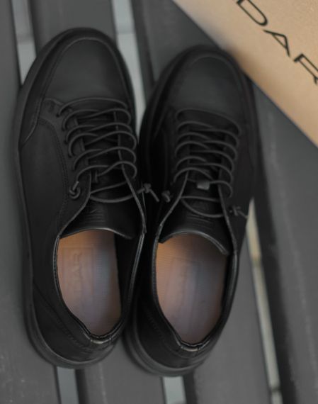 Чорні практичні чоловічі кеди Кадар 40 розмір | Зображення 2