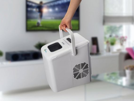 Льодогенератор побутовий Gorenje IMD1200W/ 12 кг/день/ об'єм - 1.8 л/швидкість приготування - 9 хв/електронне керування/білий (IMD1200W) | Зображення 2