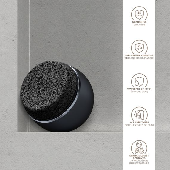 Набор для ухода за стопами GESKE Pumice Stone Callus Remover 7в1 starlight, Черный | Зображення 2