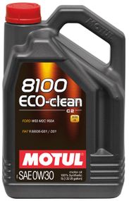 Моторна олива Motul 8100 ECO-CLEAN 0W-30 5л.