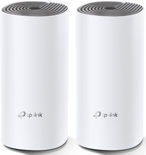 Маршрутизатор TP-Link  TP-LINK DECO E4 2PK AC1200 2xFE LAN/WAN MU-MIMO MESH (DECO-E4-2-PACK)