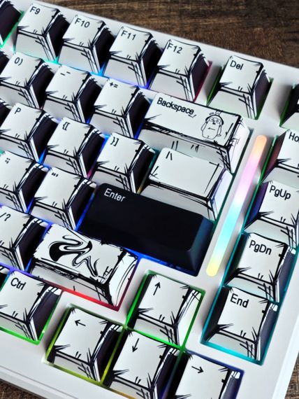 Магнітна клавіатура ATTACK SHARK X82 PRO HE Сomic Бездротова Ігрова | Зображення 6