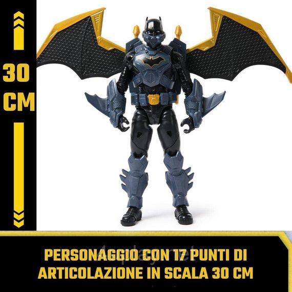 Оригинал DC Comics Batman Adventures Action Figure Бэтмен 30 см игровая фигурка с раскладными крыльями | Зображення 4