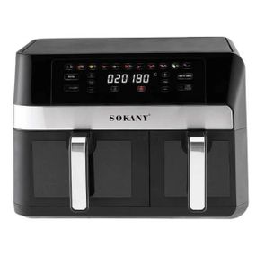 Аерофрітюрниця мультипіч двокамерна 7+7л 2800Вт SOKANY SK-10034
