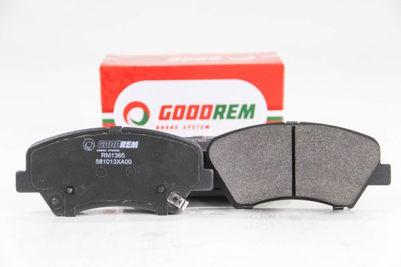 Колодки передні гальмівні Optima/K5/Elantra 11-, GOODREM (RM1365) | Зображення 1