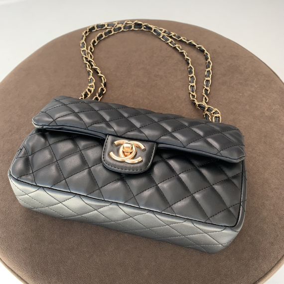 Жіноча сумка Chanel чорна 25*16*9 | Зображення 4