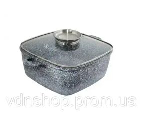 Казан жаровня с крышкой UNIQUE UN-5207