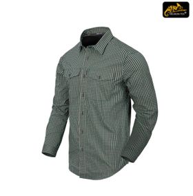 Сорочка Helikon-Tex Covert Concealed Carry Shirt GREEN CHECKERED