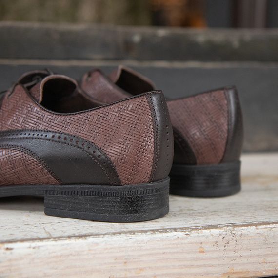 Элегантные коричневые туфли 40 размер | Зображення 2