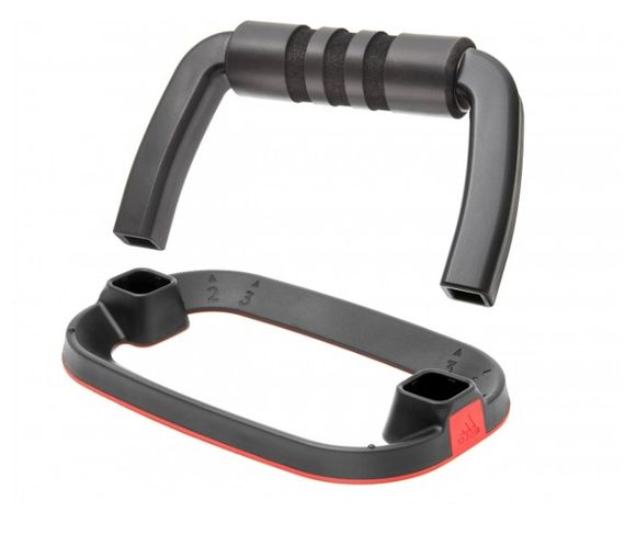 Упори для віджимання Adidas Performance Push Up Bars чорний, червоний Уні 20,7 x 13 x 11,7 см ADAC-12232 | Зображення 4