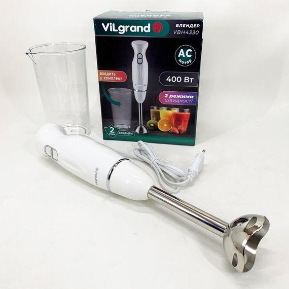 Блендер ViLgrand VBH4330. Колір: білий | Зображення 8