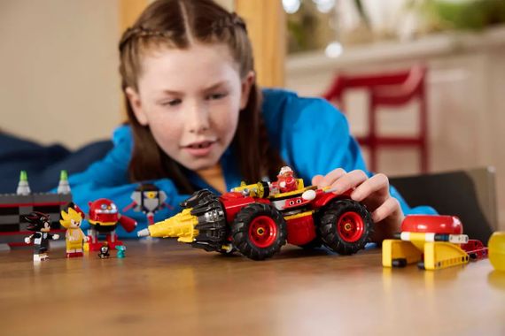 Конструктор LEGO Sonic the Hedgehog Супер Сонік проти Яйця-бурильника 76999 | Зображення 9