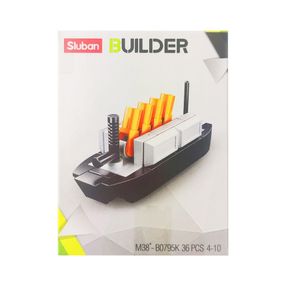 Дитячий конструктор Транспорт SLUBAN M38-B0795, транспорт, фігурка  (M38-B0795K)