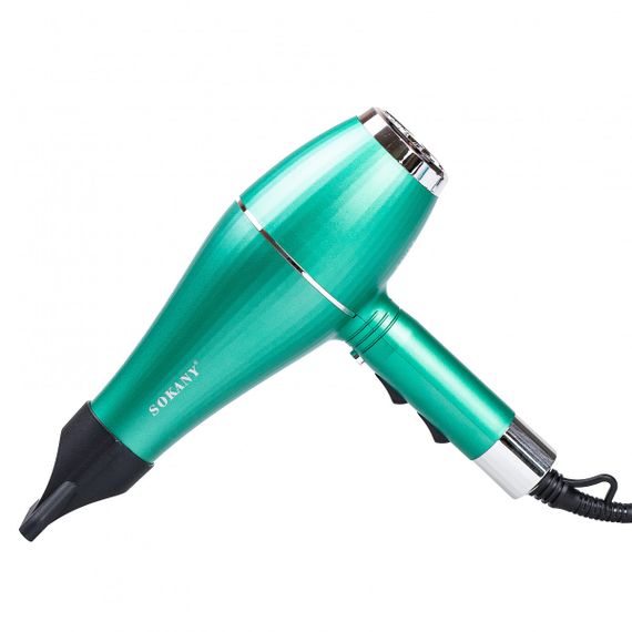 Фен для волос Sokany SK-14009 с двумя концентраторами зеленый