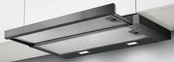 Витяжка Faber телескоп, 60см, 701м3г, Flexa Ng Glass Lux Bk A60, чорний (315.0635.137)