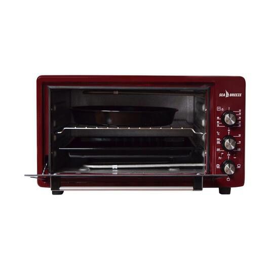 Электрически печь Sea Breeze SB-0703 38 л 1420 Вт, Электропечь с HK-220 духовкой настольная | Зображення 1