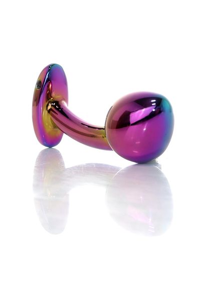 Анальна пробка - Jewellery Multicolour Curved Plug M | Зображення 3