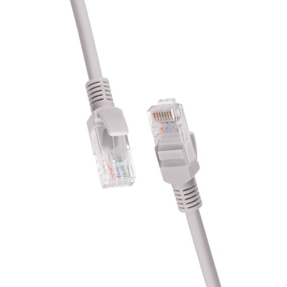 Патч-корд 2E  САТ 6, UTP, 5м, 26AWG, RJ45, 7/0.16, Cu, LSZH, сірий (2E-PC6CU-UTP5LSZH-GRY) | Зображення 3