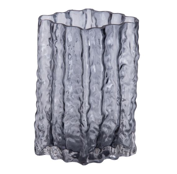 Скляна ваза прямокутна 14,5 x 11 x 21 см HP-1729