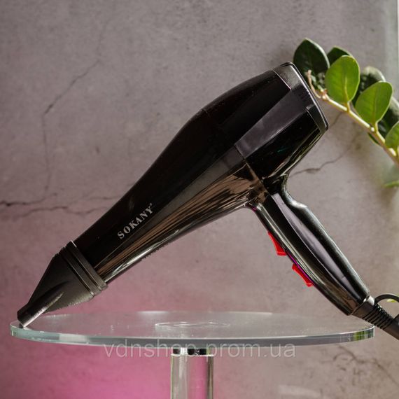 Фен для укладання та сушіння волосся 2200 Вт з насадкою Sokany RCY-173i | Зображення 5