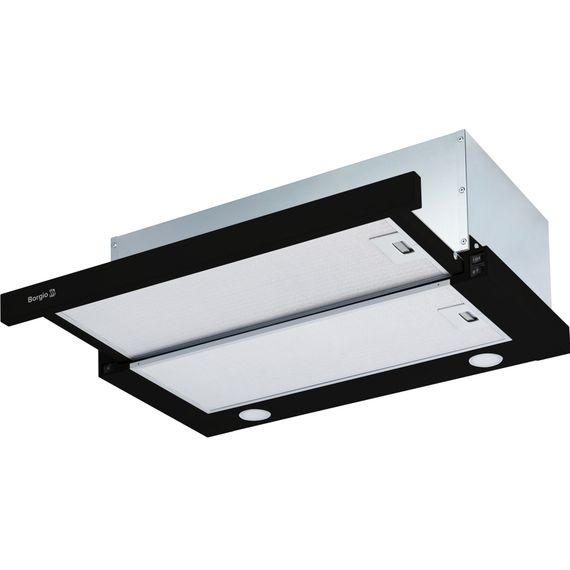 Витяжка кухонна Borgio TLF (TR) 60 black | Зображення 1