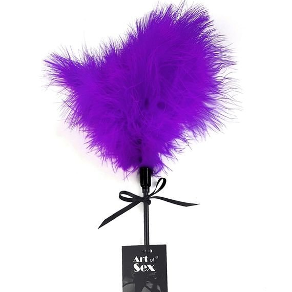 Лоскітка зі шльопалкою Піка Art of Sex – Puff Peak, фіолетова | Зображення 2