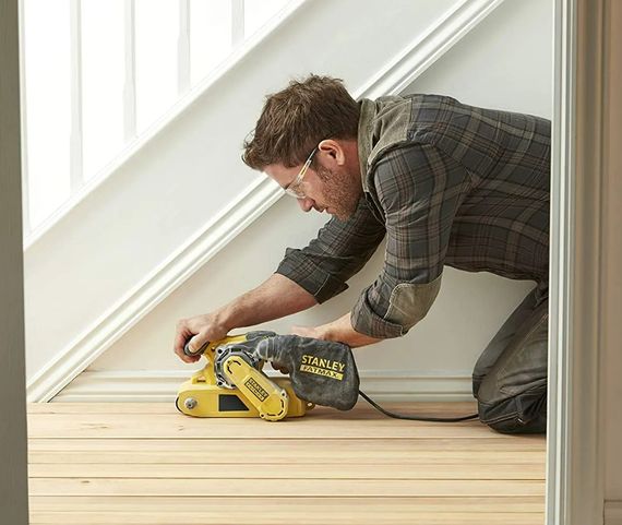 Шліфмашина стрічкова мережева Stanley Fatmax FMEW204K | Зображення 2