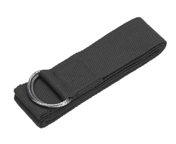 Ремінь для йоги PowerPlay PP_4409 183*3.8 см Чорний (PP_4409_Black) | Зображення 7