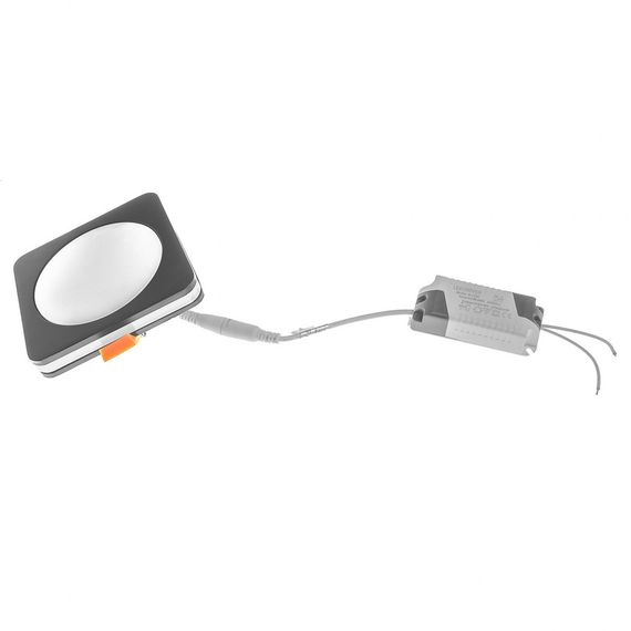 Светильник точечный в ванную LED HDL-DS 145 11W BK | Зображення 6
