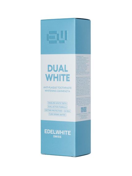 Зубна паста Edel+White "Антиналіт + Відбілення" (75 мл.) | Зображення 1