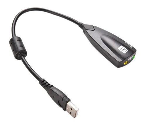 Универсальная USB звуковая карта с проводом (Sound Card Adapter)