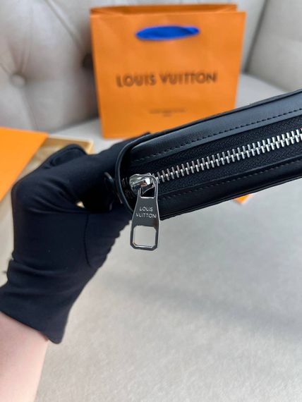 Органайзер чорний Louis Vuitton Zippy XL Damier Infini k425 | Зображення 7