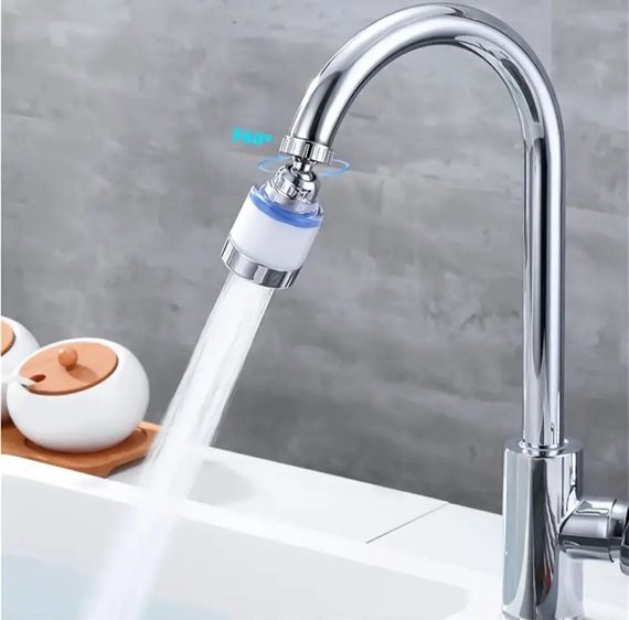 Водоощадна насадка на кран із фільтром-очисником, аератор, барботер | Зображення 3