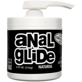 Анальна змазка на олійній основі Doc Johnson Anal Glide Natural (127 г) тривале ковзання Sex Aura