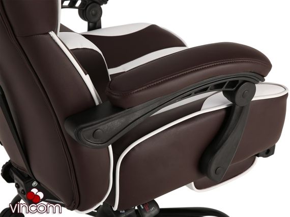 Кресло геймерское GT RACER X-2748 DARK BROWNWHITE Кресло GT RACER X-2748 DARK BROWNWHITE | Зображення 7