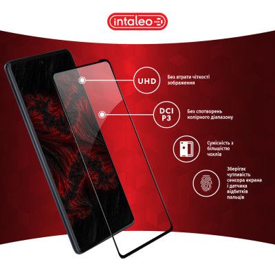 Стекло защитное Intaleo Full Glue MOTO EDGE 30 Pro 5G (1283126528576) | Зображення 3