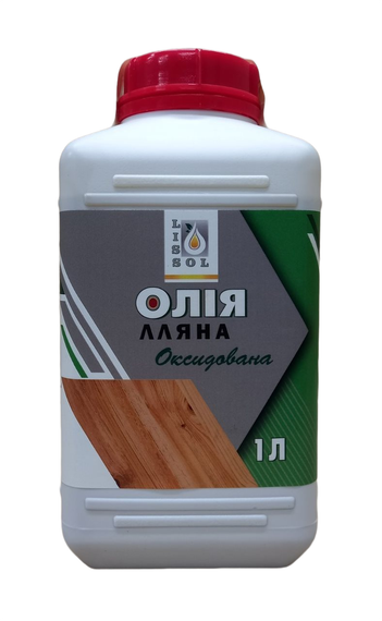 Олія лляна оксидована LISSOL 1 л для дерева