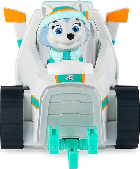 Щенячий патруль Спасательный снегоход и фигурка Эверест. Paw Patrol Everest's Snow Plough Vehicle with Figure | Зображення 2