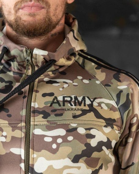 Зимовий спортивний костюм Army мультикам НП3306 | Зображення 5