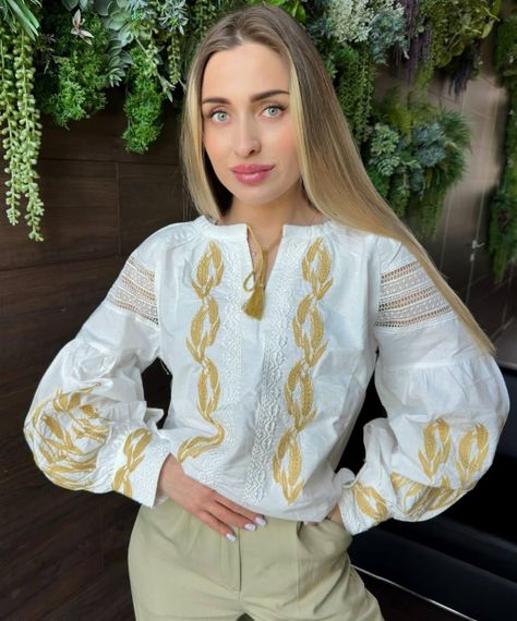 Вишиванка з колосками