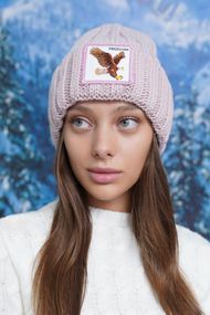 Шапка «Freedom» (6033-5) светлая пудра