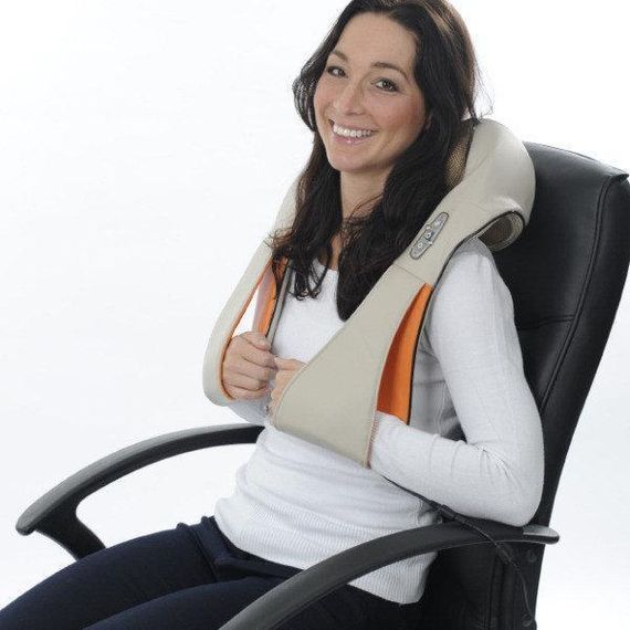 Массажер роликовый для шеи и спины Massager of Neck Kneading | Зображення 4