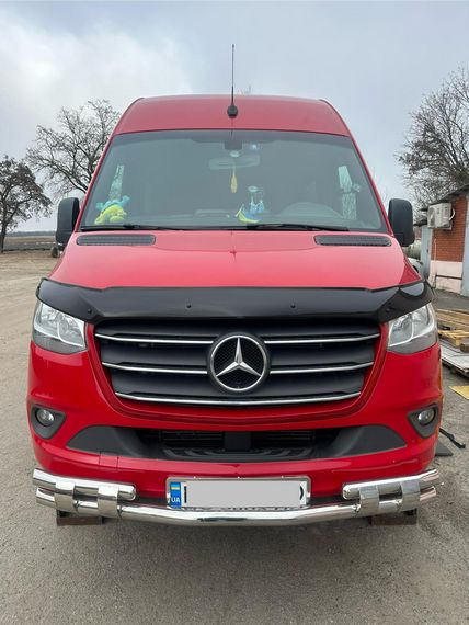 Передняя нижняя дуга Shark для Mercedes Sprinter W907/W910 2018-2024 гг