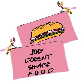 Косметичка жіноча Joey doesn't share food 20х12 см (K_DR006)